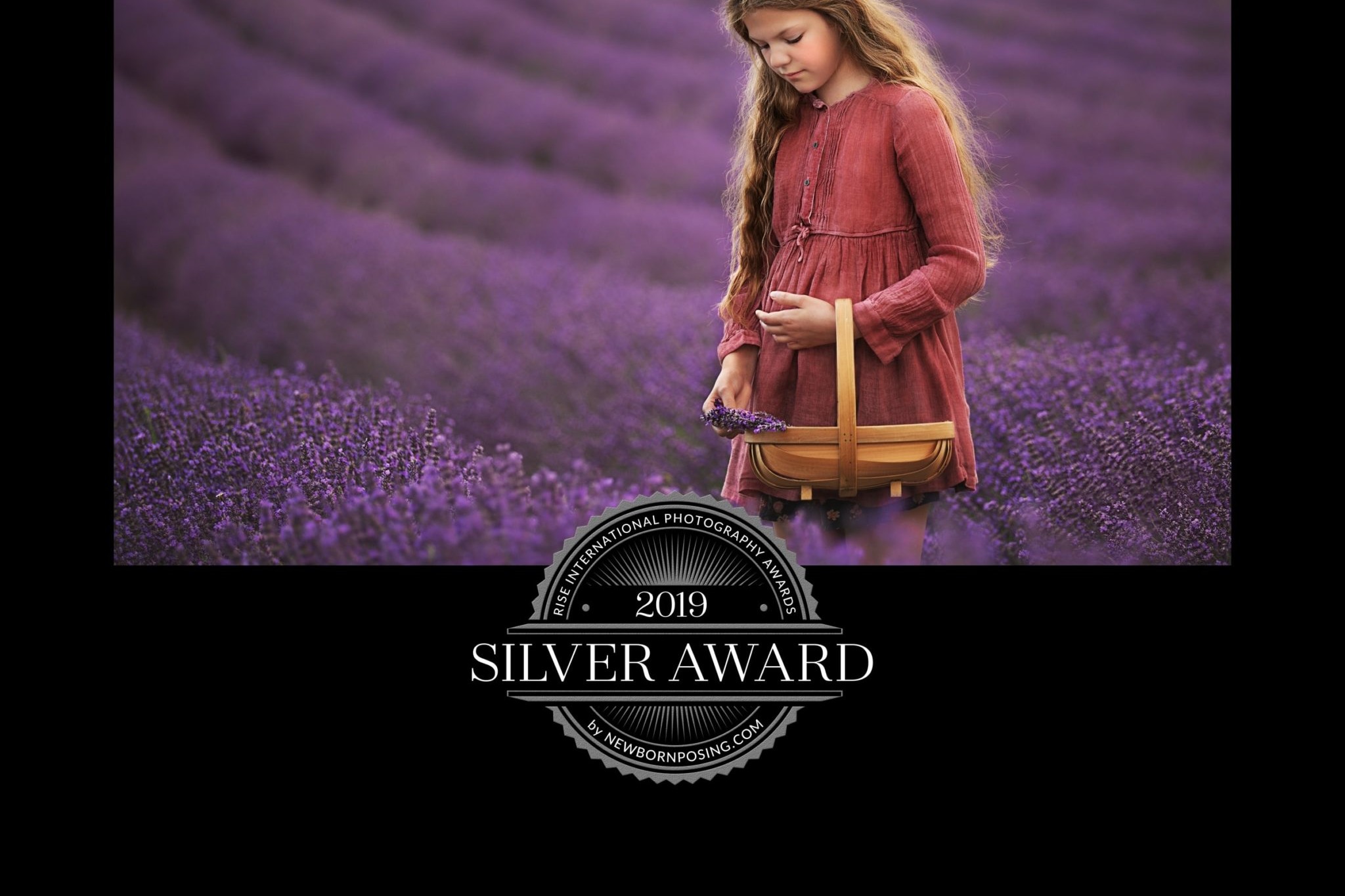 girl in the lavender field