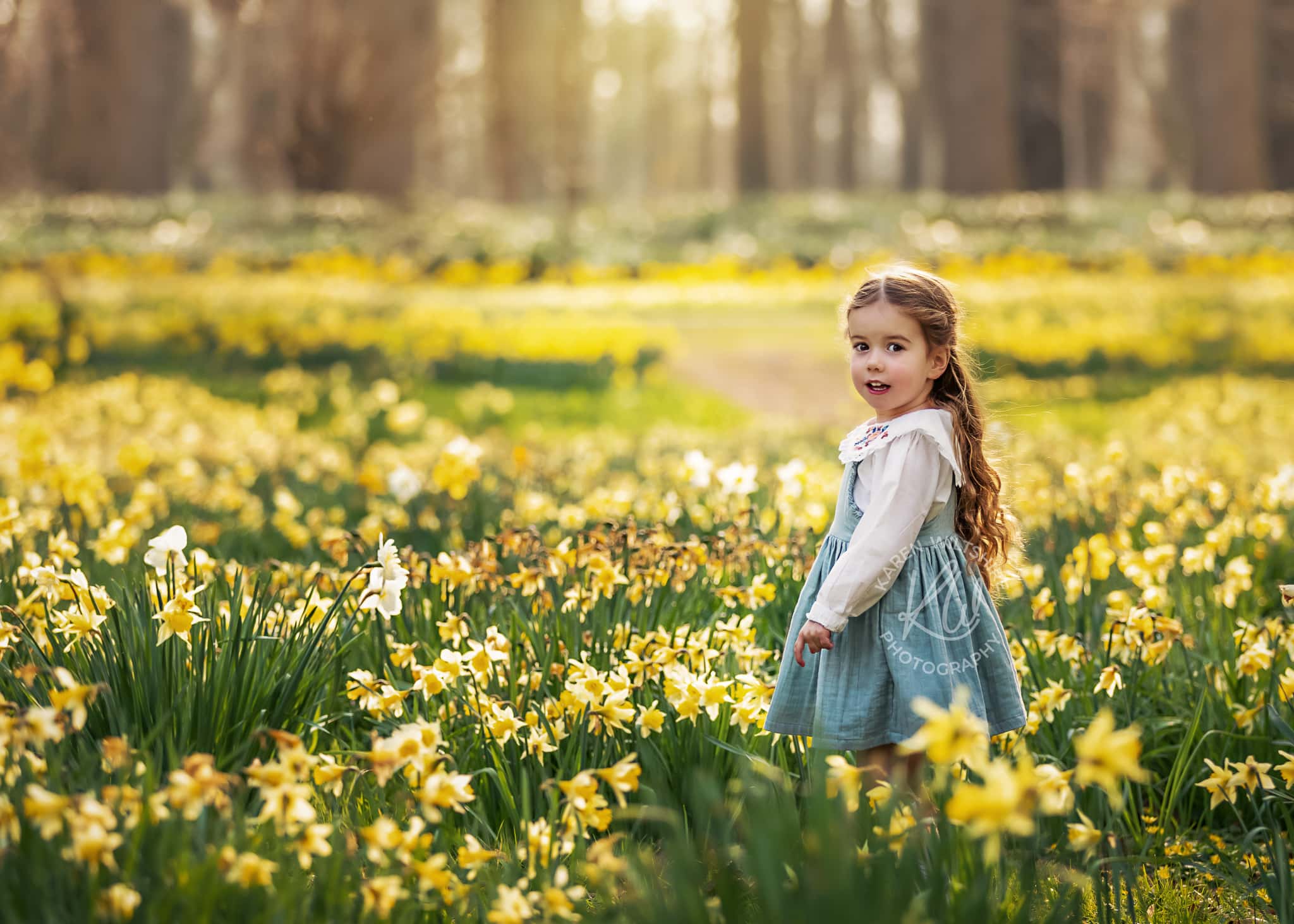 spring photoshoot in Dorset